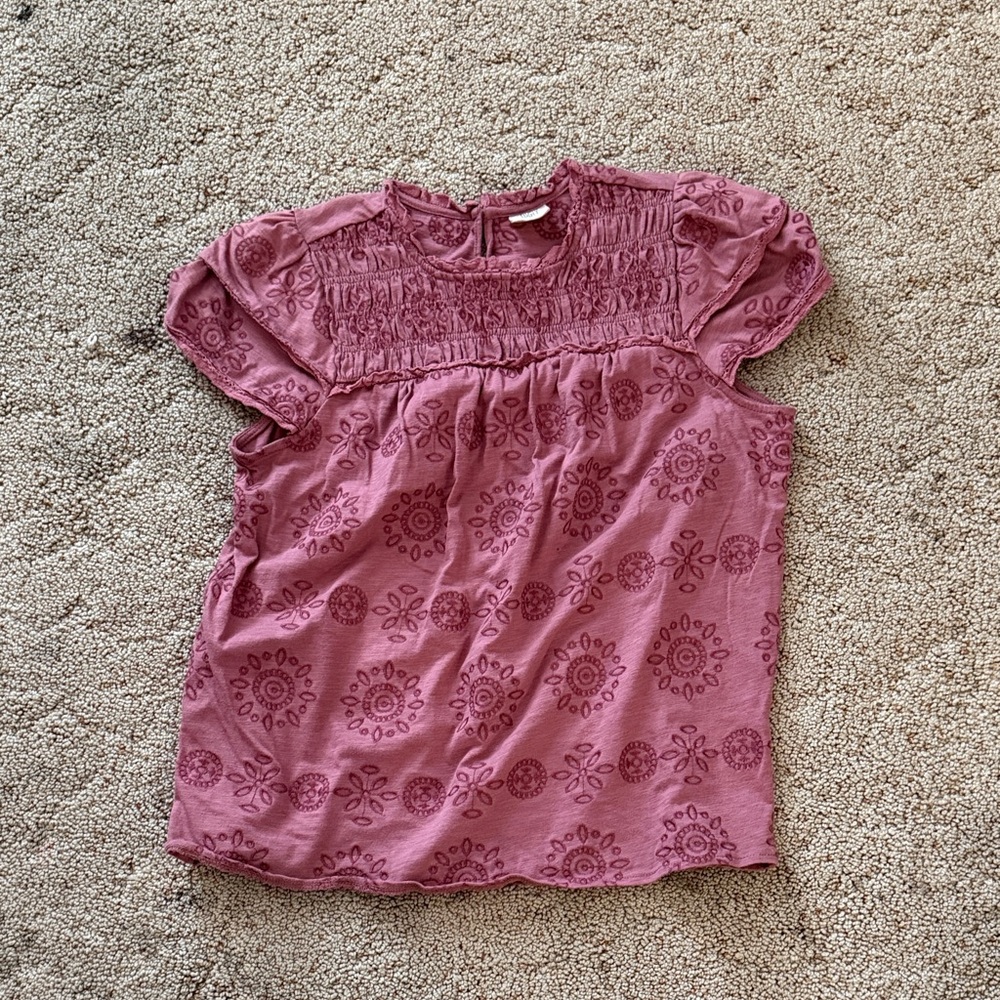 Floral Pink Top